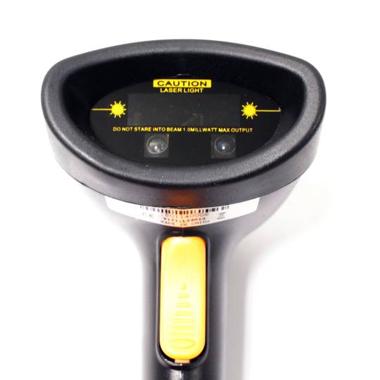 Wireless USB 1D Laser Barcode Reader