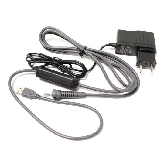 Código de barras 1D laser modelo de leitor USB MP2100