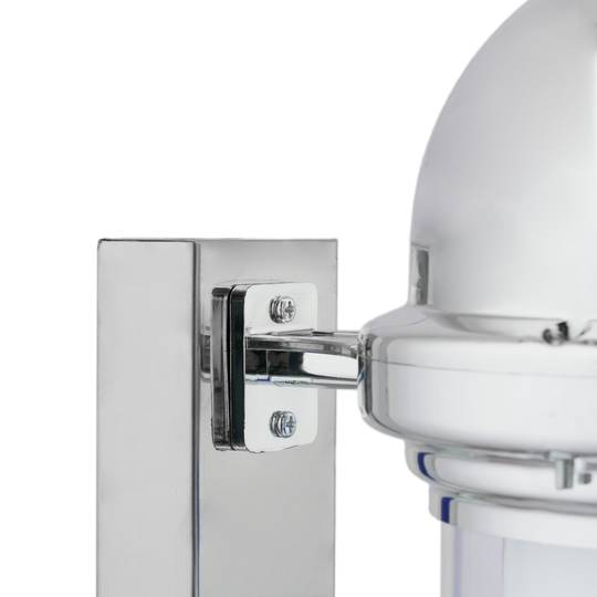 Lichtgevende en roterende kapperspaal voor kappers van 155 x 900 mm