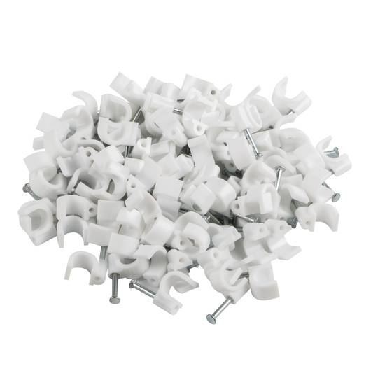 Paquet de 100 unités Lanberg 7 mm serre-câble blanc ORG01-CC70-102
