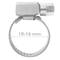 Metal clamp W2 adjustable 10-16mm 2 units