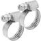 Collier métallique W2 réglable 16-25mm 2 unités