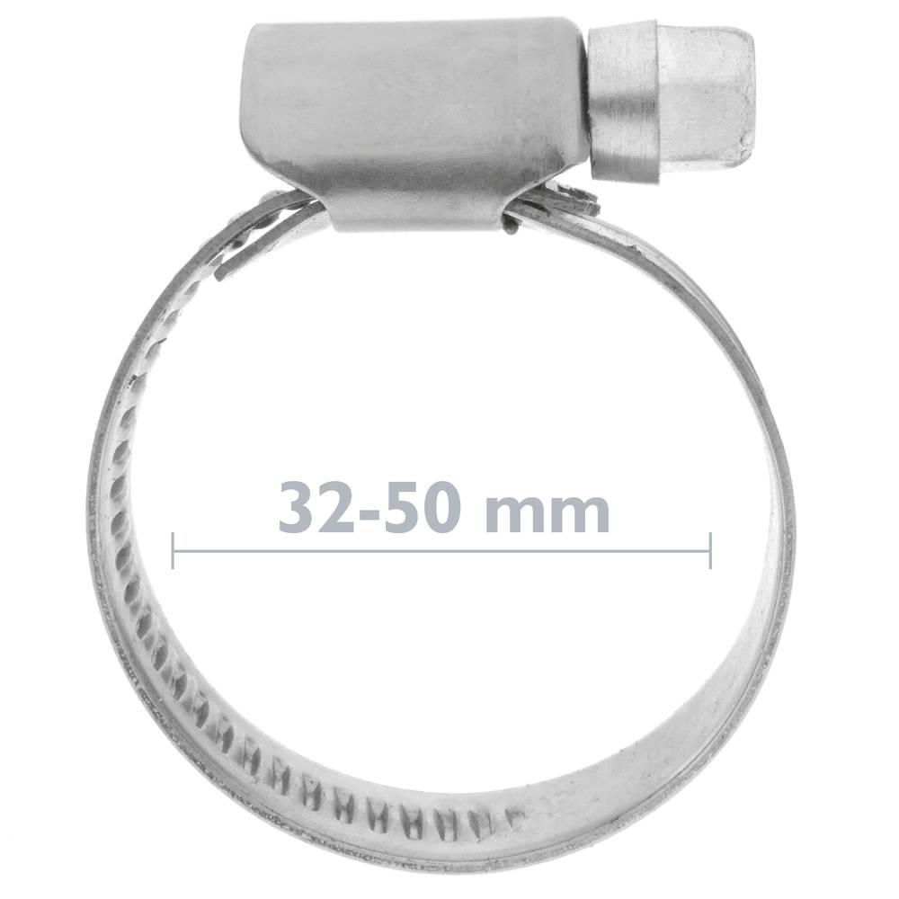 Schneckengewindeschelle W2 einstellbar 32-50mm