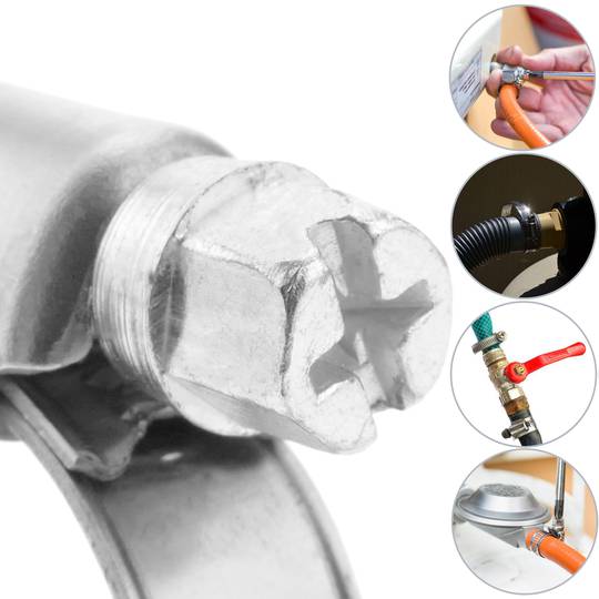 Abraçadora metàl·lica W2 ajustable de 80-100mm