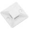 Pack de 100 bases blanques autoadhesives 20x20mm per brides de 5 mm