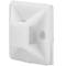 Pack de 100 bases blanques autoadhesives 20x20mm per brides de 5 mm