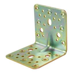 Esquadra d´angle d´acer bicromatat 103x100mm