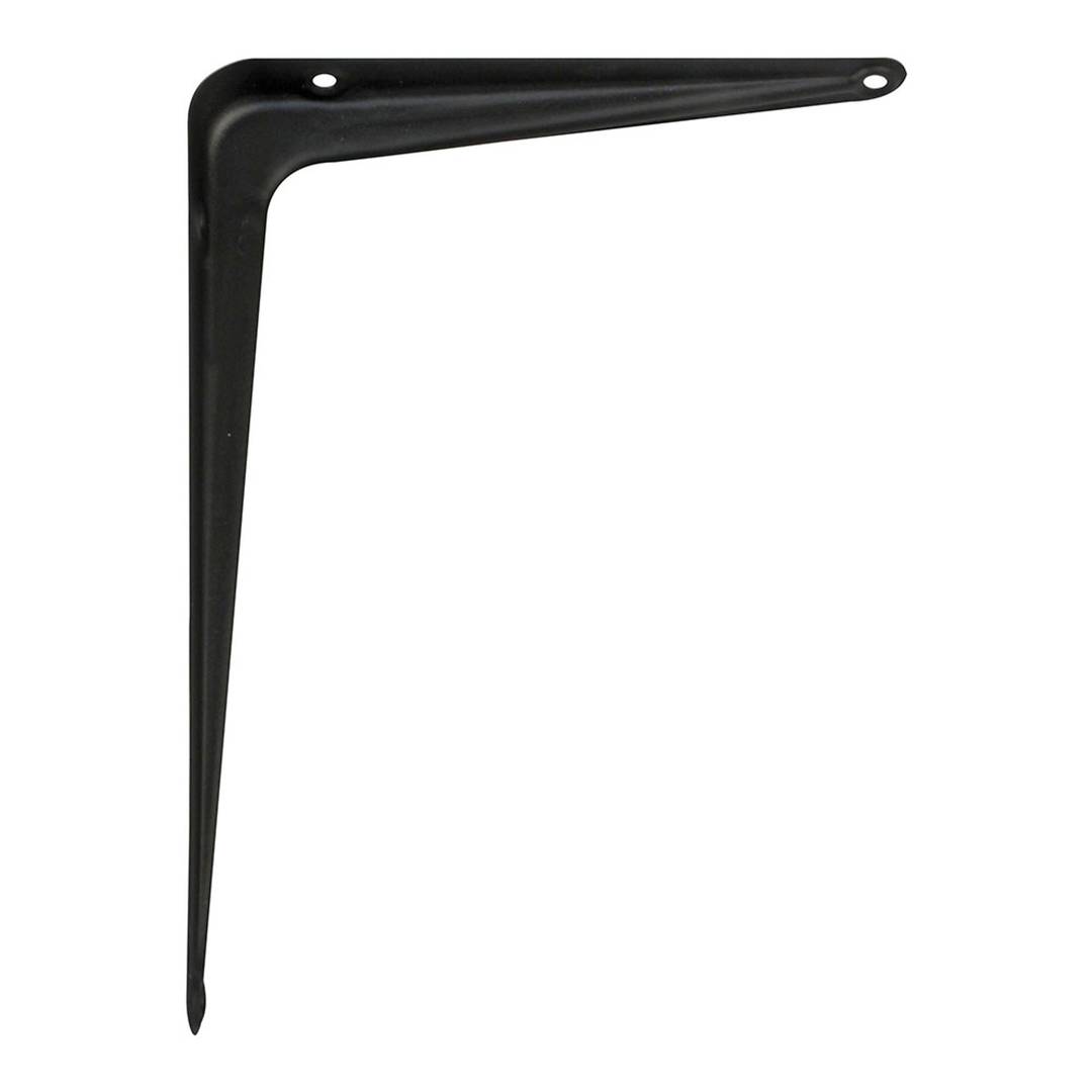 Dado ad alette in acciaio nero 225x200mm