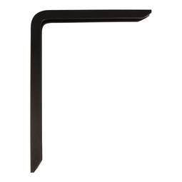 Dado ad alette in alluminio nero 250x150mm