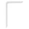 Dado ad alette in alluminio bianco 350x200mm