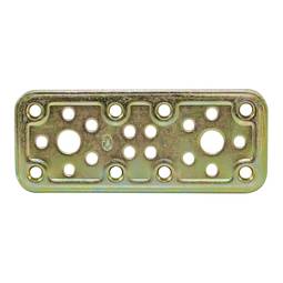 Piastra in acciaio bicromato 500x120mm