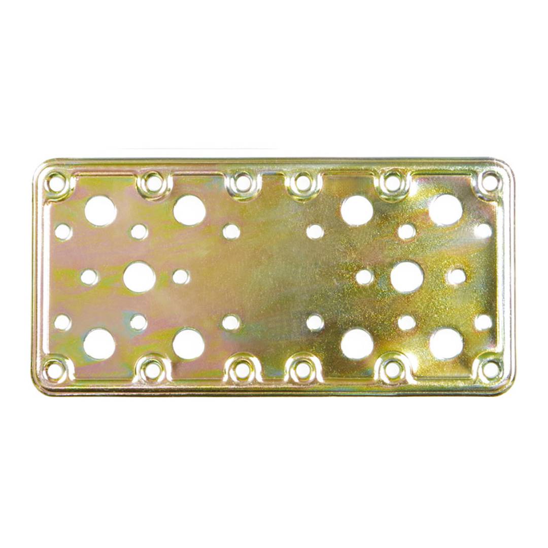 Placa d´acer bicromatat 185x90mm