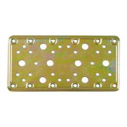 Placa d´acer bicromatat 200x100mm