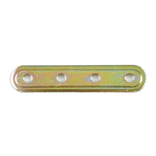 Placa de acero bicromatado 206x20mm