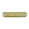 Placa de acero bicromatado 206x20mm
