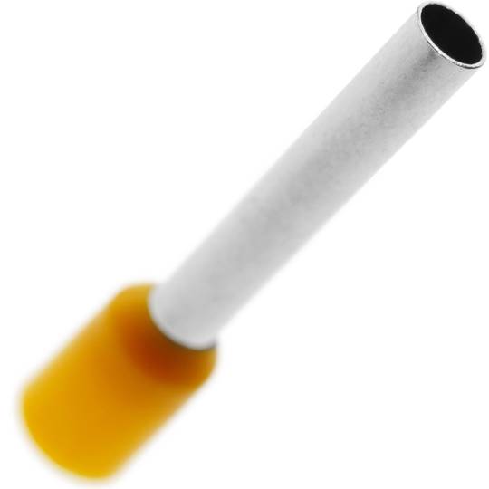 Puntera aislada para crimpar en cable eléctrico 4x18 100 unidades