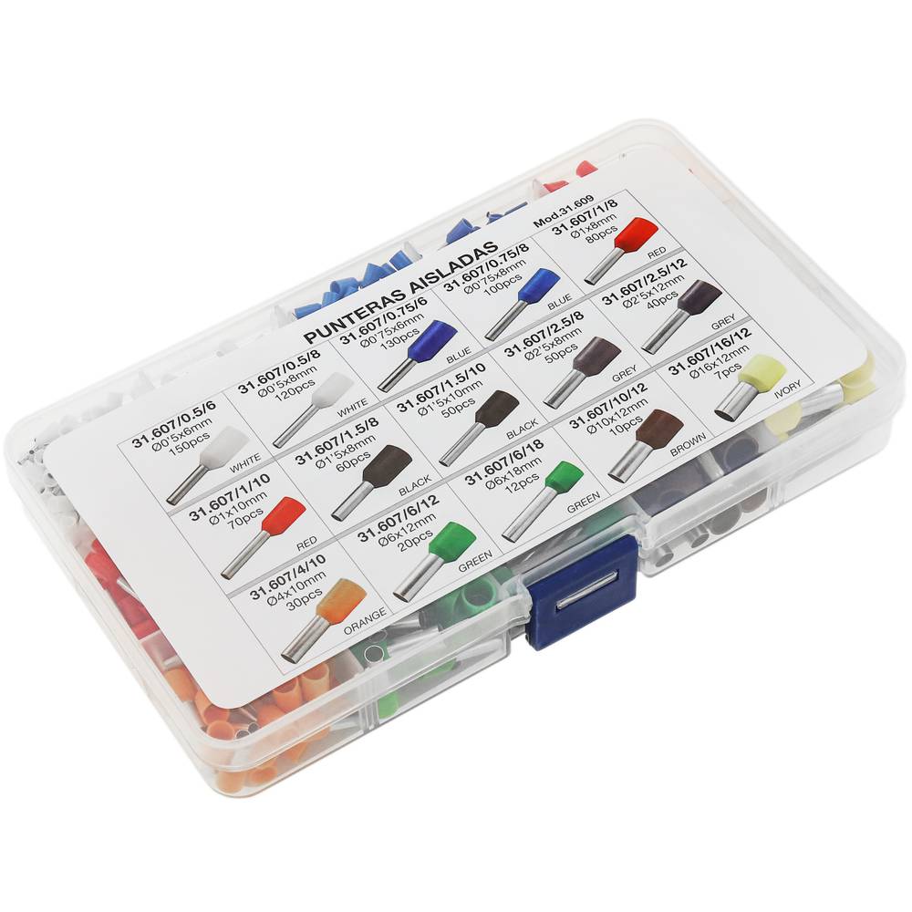 Set de punteras aisladas 929 uds