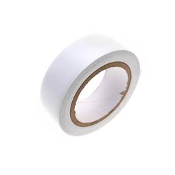 Witte 0,13 x 19 mm isolatietape in een spoel van 9,15 m