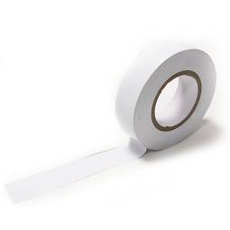 Fita isolante branca 0,15x19mm em bobina 10m
