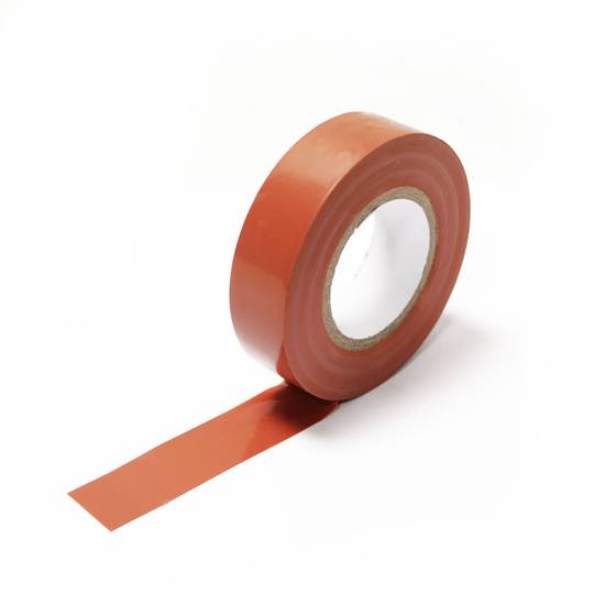 0,15x19mm brown electrical tape in 10m coil - Cablematic