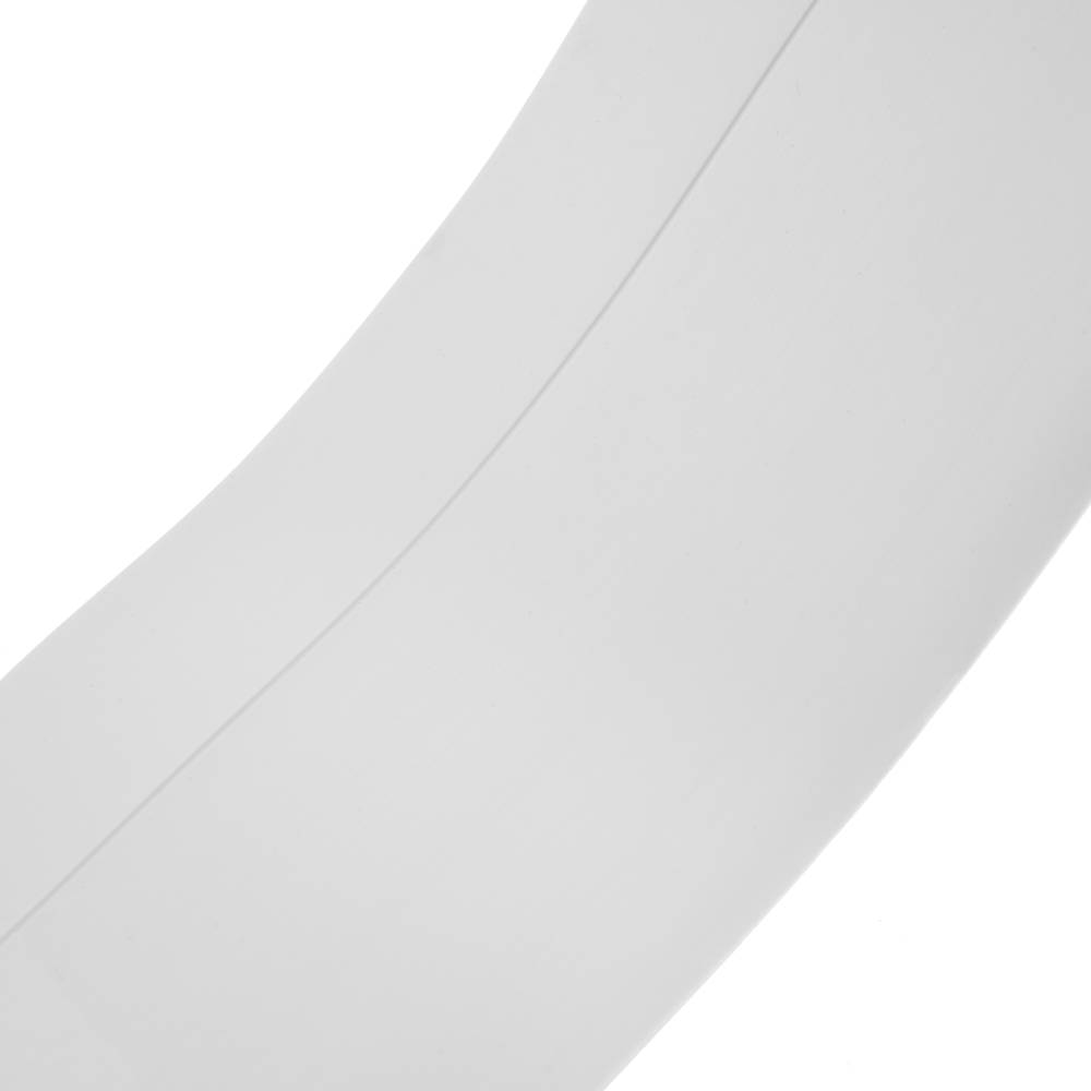 Flexible self-adhesive skirting board 50 x 20 mm. Length 25 m white