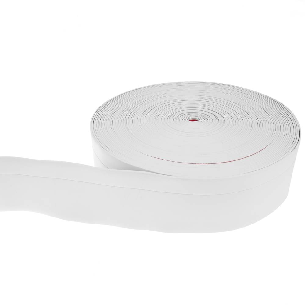 Velcro/Velcro tape, self-adhesive, thickness 2 cm, white, 25 m/ 1 pack