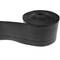 Flexible self-adhesive skirting board 50 x 20 mm. Length 5 m black