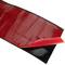 Flexible self-adhesive skirting board 50 x 20 mm. Length 25 m black