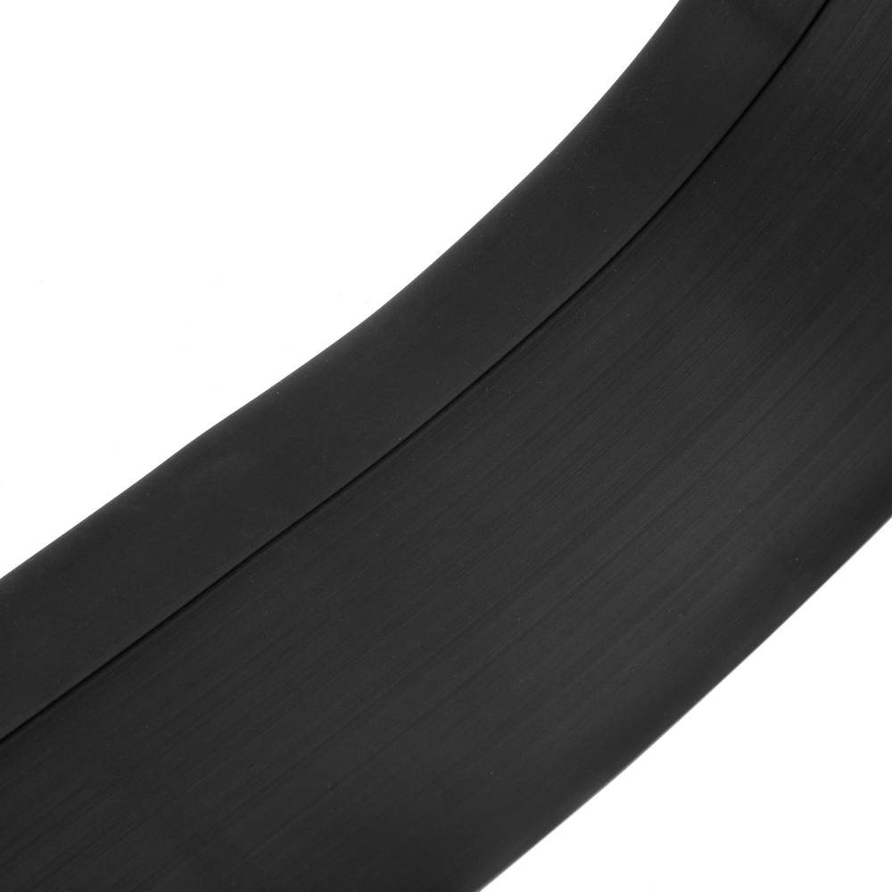 Rodapié flexible autoadhesivo 50 x 20 mm. Longitud 25 m negro - Cablematic