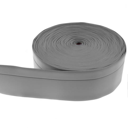 Sòcol flexible autoadhesiu 50 x 20 mm. Longitud 15 m gris