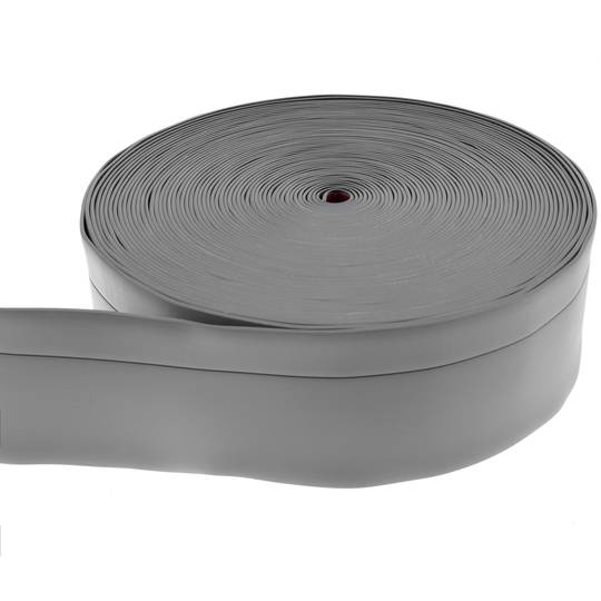 Elastyczna samoprzylepna listwa przypodłogowa 50 x 20 mm. Długość 20 m szary