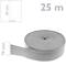 Battiscopa flessibile autoadesivo 50 x 20 mm. Lunghezza 25 m grigia