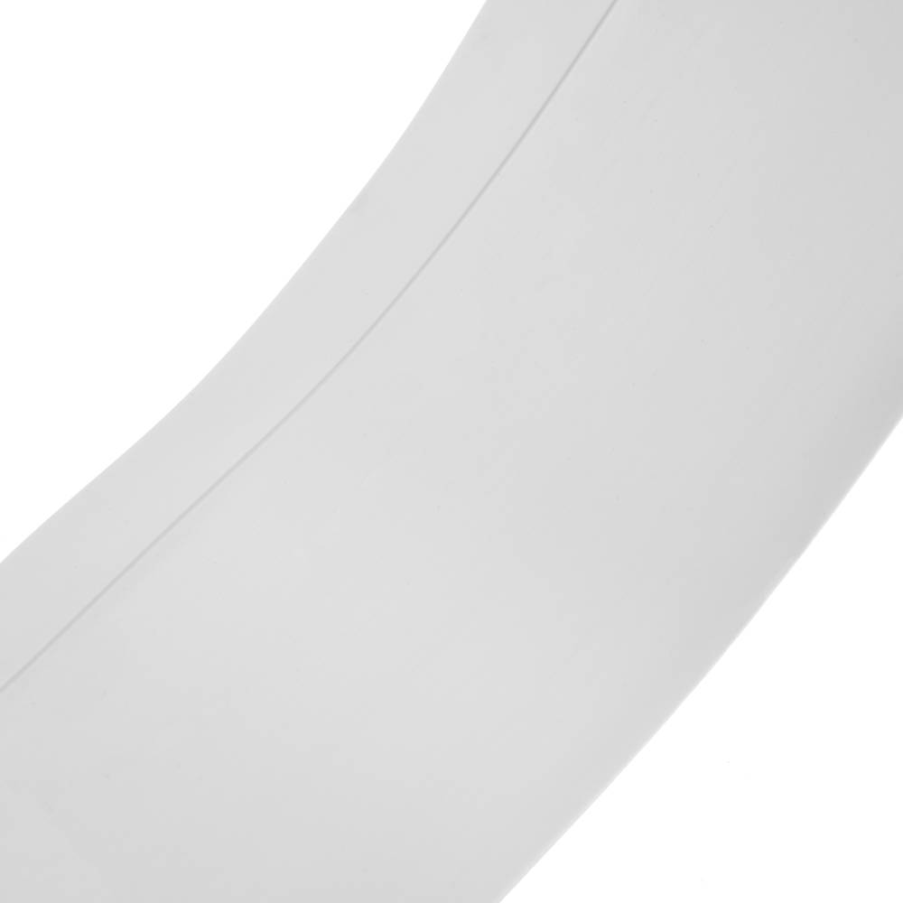 Plinthe flexible autocollante 70 x 20 mm. Longueur 5 m blanc - Cablematic