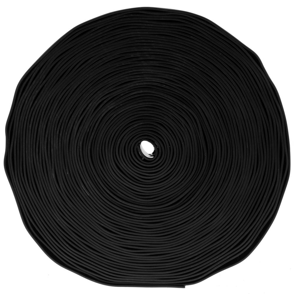 Elastyczna listwa samoprzylepna 70 x 20 mm. Długość 15 m czarny