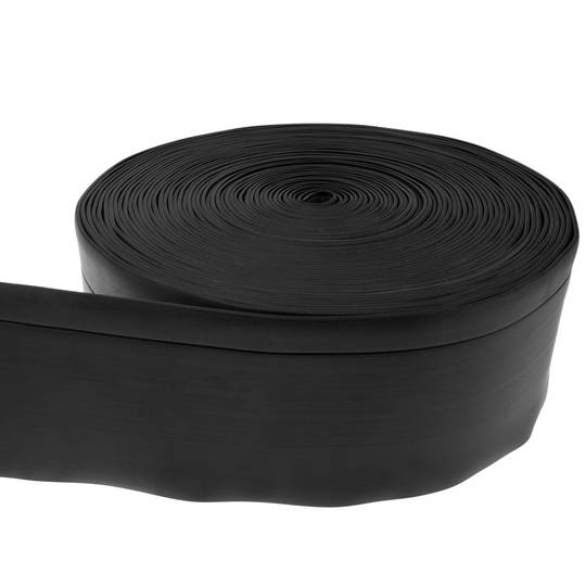 Elastyczna listwa samoprzylepna 70 x 20 mm. Długość 15 m czarny
