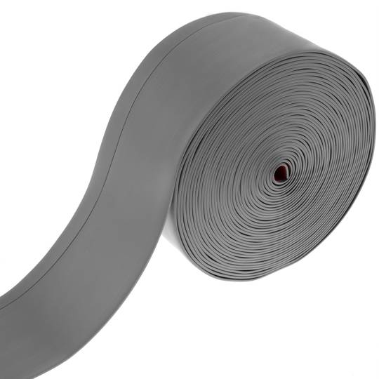 Sòcol flexible autoadhesiu 70 x 20 mm. Longitud 10 m gris