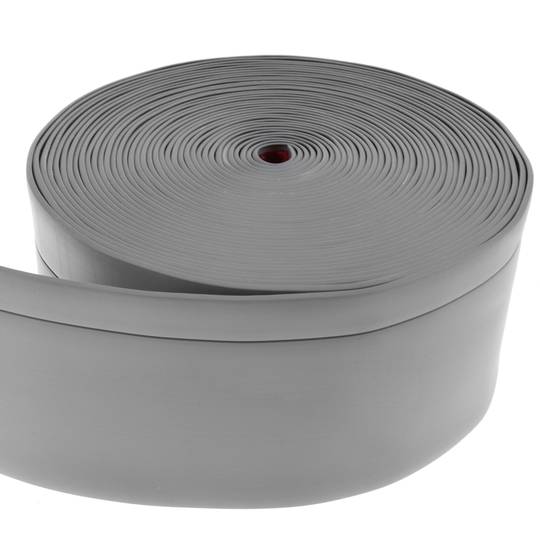 Sòcol flexible autoadhesiu 70 x 20 mm. Longitud 10 m gris