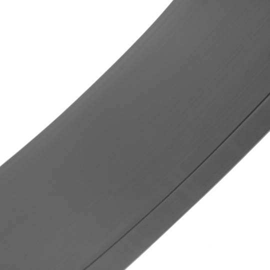 Zelfklevende flexibele plint 70 x 20 mm. Lengte 15 m grijs