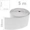 Flexibele zelfklevende plint 19 x 19 mm. Lengte 5 m wit