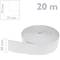Rodapié flexible autoadhesivo 19 x 19 mm. Longitud 20 m blanco