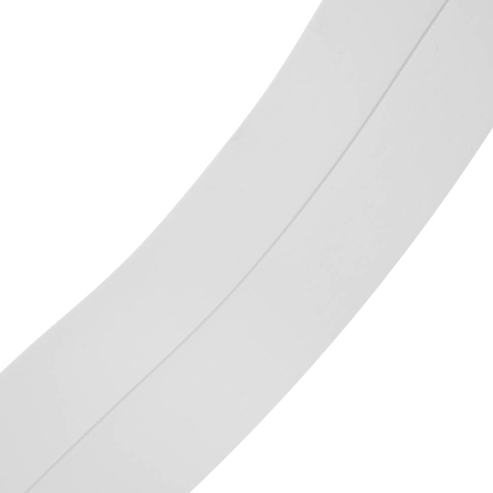 Rodapié flexible autoadhesivo 19 x 19 mm. Longitud 20 m blanco