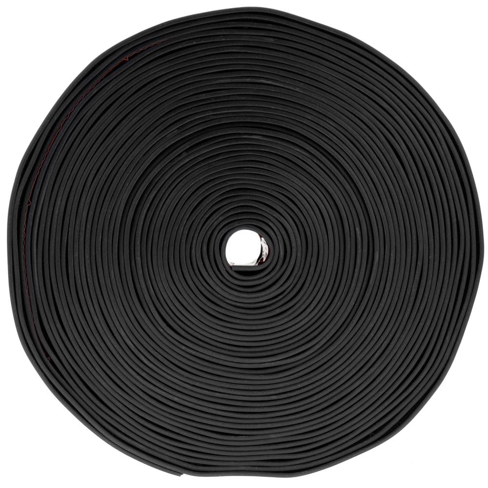Rodapié flexible autoadhesivo 19 x 19 mm. Longitud 10 m negro