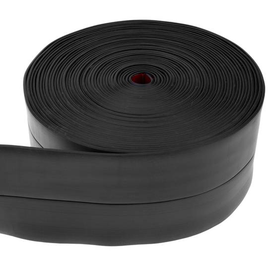 Rodapié flexible autoadhesivo 19 x 19 mm. Longitud 10 m negro