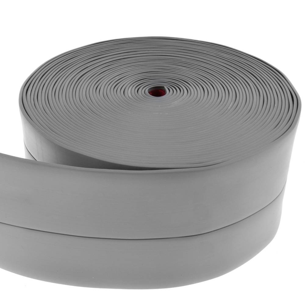 Sòcol flexible autoadhesiu 19 x 19 mm. Longitud 10 m gris