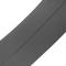 Flexible self-adhesive skirting board 19 x 19 mm. Length 25 m gray