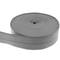Flexible self-adhesive skirting board 19 x 19 mm. Length 25 m gray