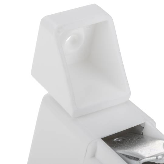 Coletor dobrável para obturador na cor branca