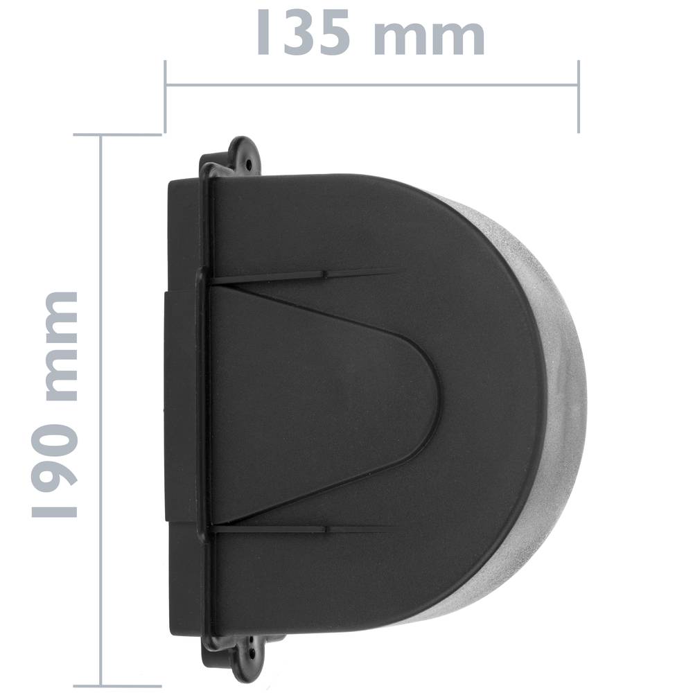 Cajetin de plástico para recogedor de persianas
