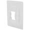Plastic casing covers pulley in white color