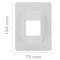 Plastic casing covers pulley in white color